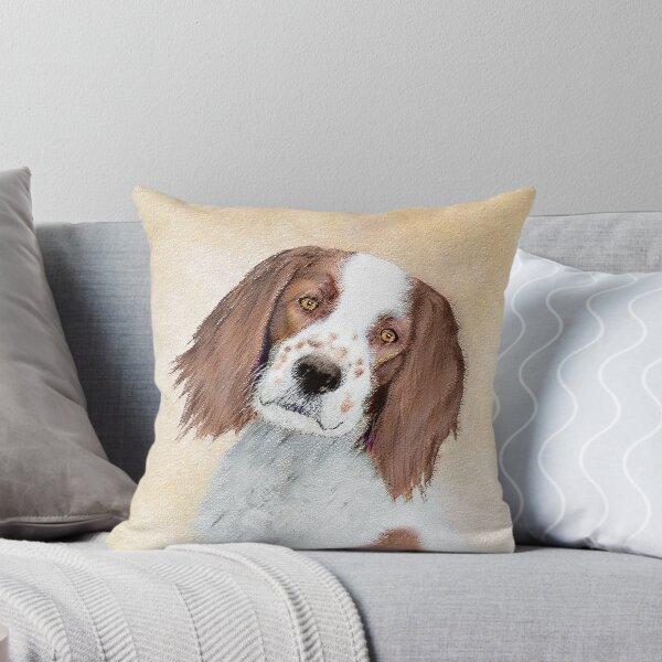 Item preview, Irish Red and White Setter Painting - Original Art designed and sold by alpendesigns.