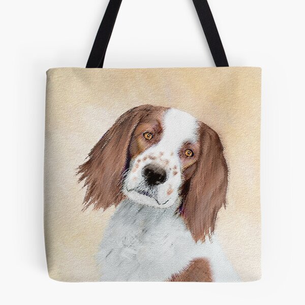 Item preview, Irish Red and White Setter Painting - Original Art designed and sold by alpendesigns.