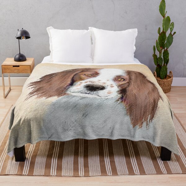 Item preview, Irish Red and White Setter Painting - Original Art designed and sold by alpendesigns.