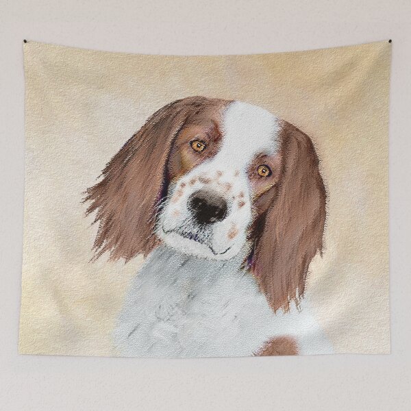 Item preview, Irish Red and White Setter Painting - Original Art designed and sold by alpendesigns.
