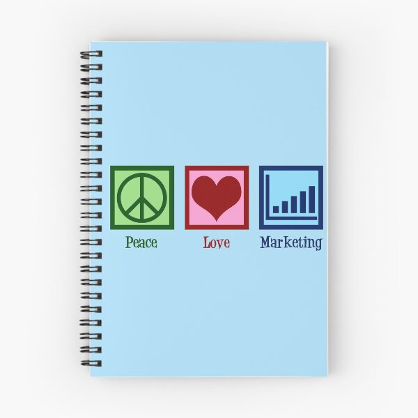 Item preview, Peace Love Marketing designed and sold by Epic Love Designs.
