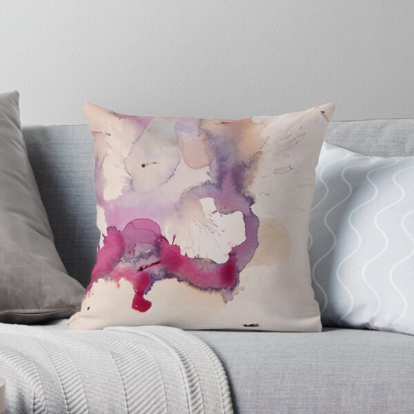 Rosewater Throw Pillow