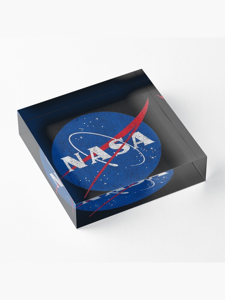 Alternate view of NASA Acrylic Block