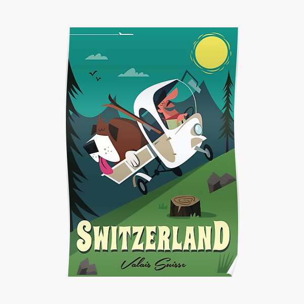 Switzerland poster Poster