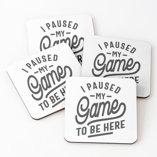 Item preview, I Paused My Game To Be Here designed and sold by cidolopez.