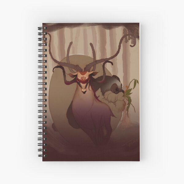 Ciervantes & Pepín le Lapin Spiral Notebook