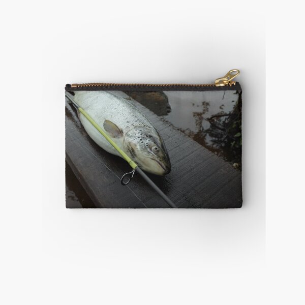 Item preview, trophy fish with fishing rod on the shore designed and sold by mrivserg.