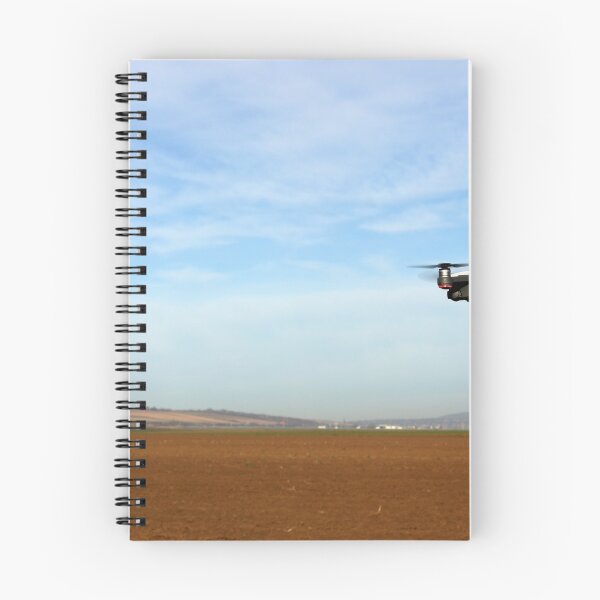 Item preview, The drone is flying over the plowed field technology and agriculture designed and sold by goceris.