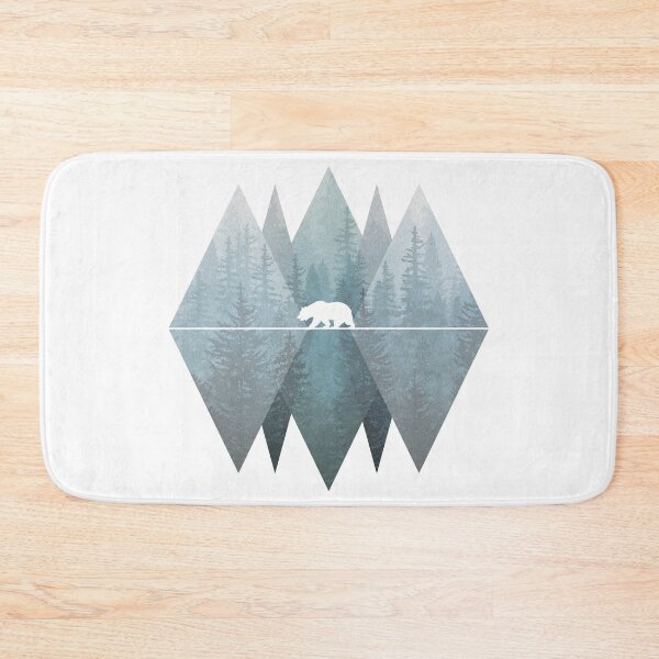 Item preview, Misty Forest Mountain Bear designed and sold by maryedenoa.