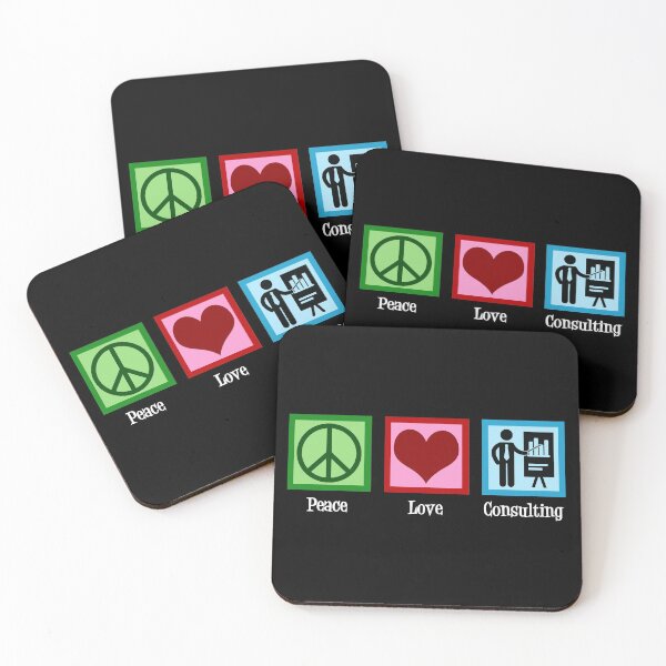 Item preview, Peace Love Consulting designed and sold by Epic Love Designs.