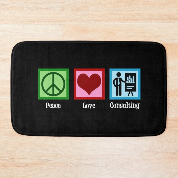 Item preview, Peace Love Consulting designed and sold by Epic Love Designs.