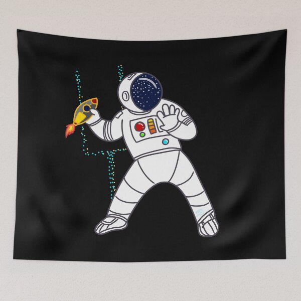Item preview, ASTRONAUT CELESTIAL FOOTBALL designed and sold by aydapadi.