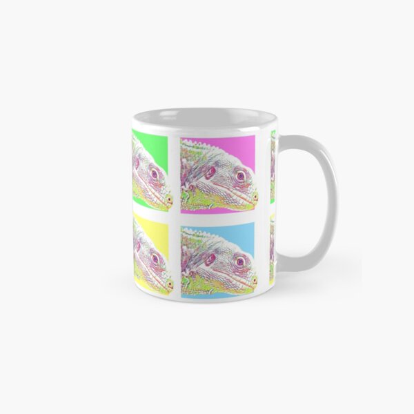 Pop Art Iguana Classic Mug