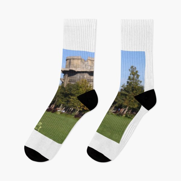 Item preview, flower and anti aircraft tower Flakturm in Augarten park Vienna Austria designed and sold by goceris.