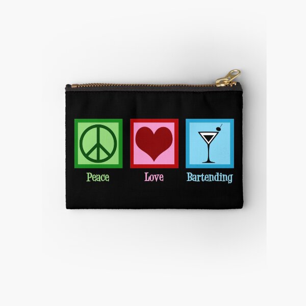 Artikelvorschau, Friedensliebes-Bartending entworfen und verkauft von Epic Love Designs.