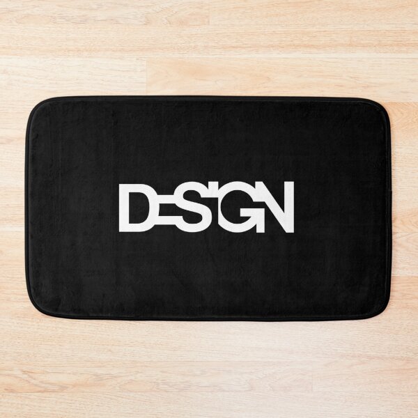 Item preview, Word DESIGN written in white over black background designed and sold by marufemia.
