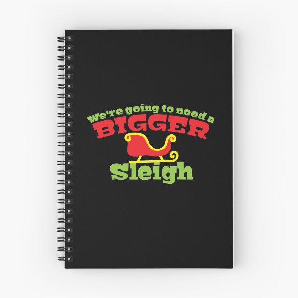 Item preview, We're going to ened a bigger SLEIGH! funny Christmas design designed and sold by jazzydevil.