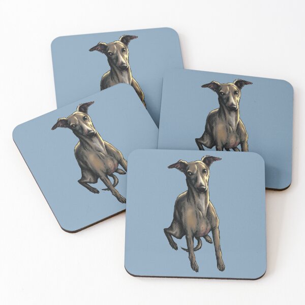 Item preview, Whippet Dog Portrait designed and sold by MMMSdesigns.