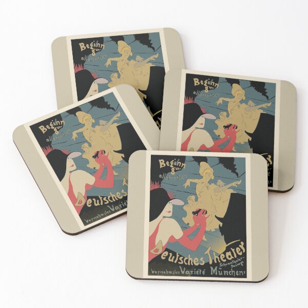 Item preview, Vintage Deutsches Theater Poster designed and sold by adrienne75.