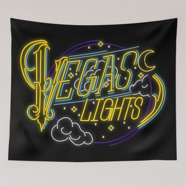 Item preview, Vegas Lights (P!ATD Fan Art) designed and sold by deathangeltaco.