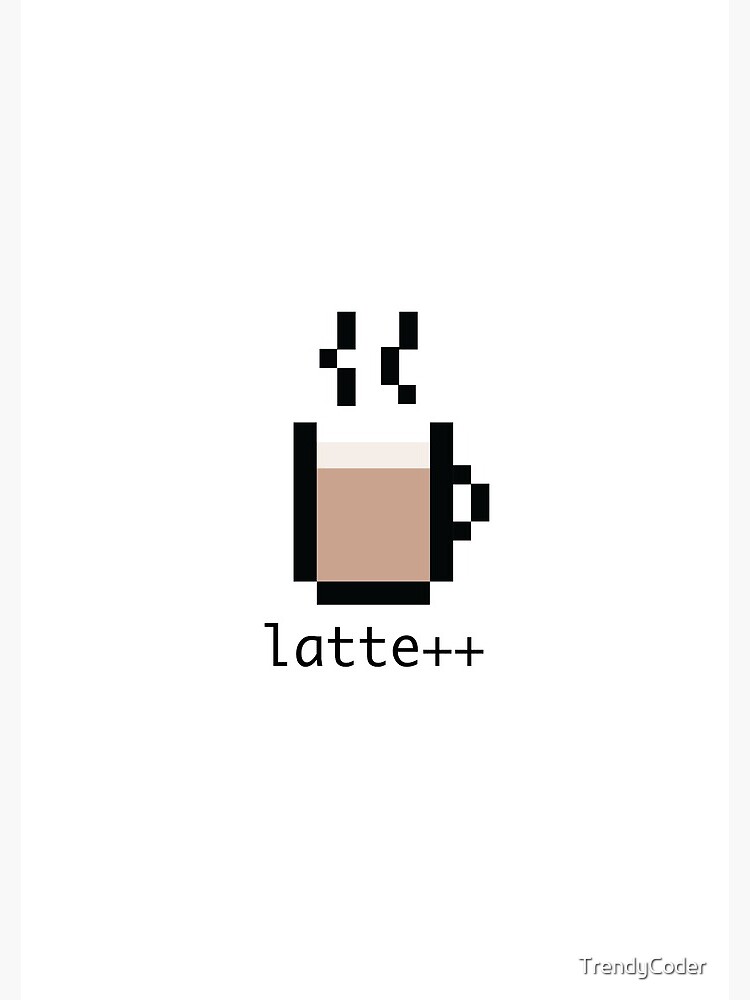 Thumbnail 3 of 3, Journal, Latte++ designed and sold by TrendyCoder.