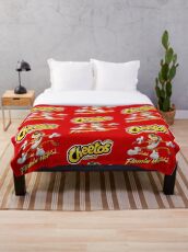 Cheetos Crunchy Flamin Hot Throw Blanket