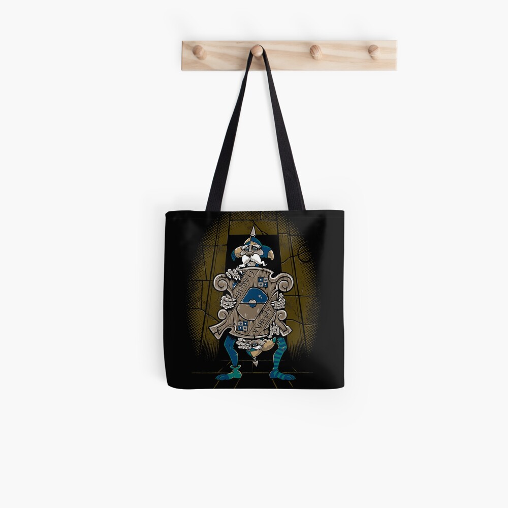 One of Us Always Lies - Labyrinth Door - Goblin - 80's Fantasy Tote Bag