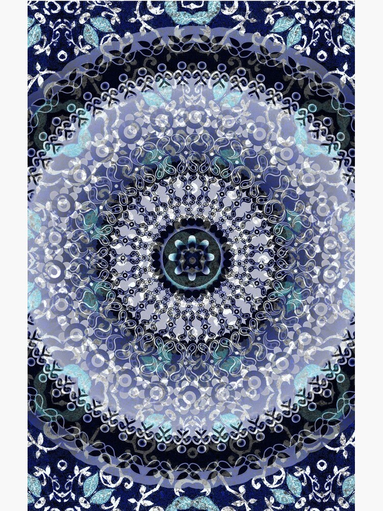 Vine Leaf Boho Mandala by ninabmay