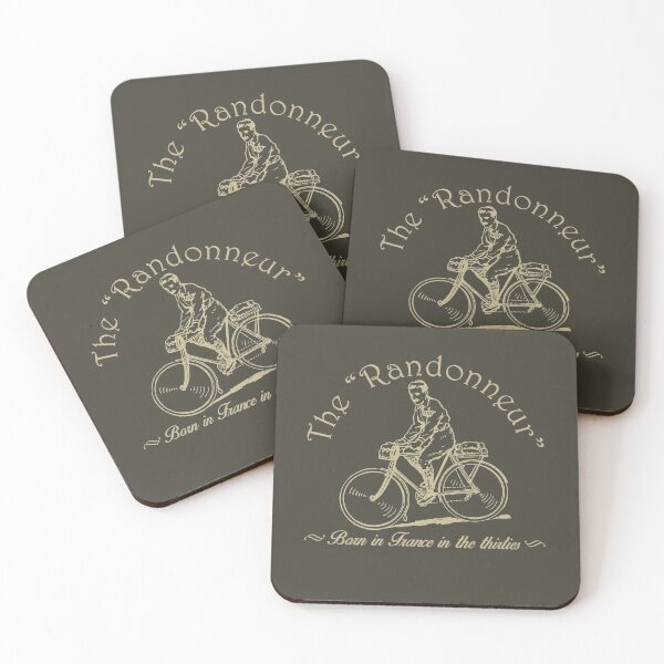 Item preview, The "Randonneur" cyclist designed and sold by coloriscausa.