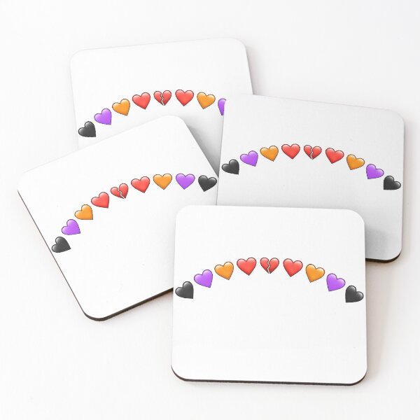 Aperçu de l'œuvre coeur emojis créée et vendue par mysteriosupafan.