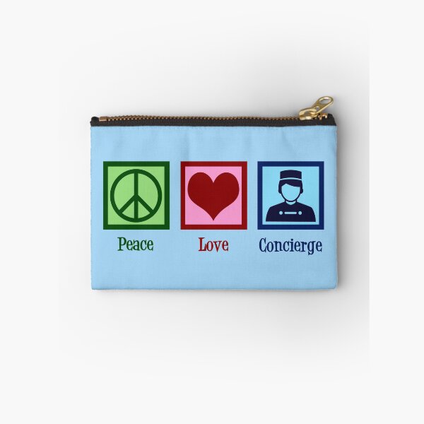 Aperçu de l'œuvre Peace Love Concierge créée et vendue par Epic Love Designs.