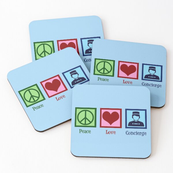Item preview, Peace Love Concierge designed and sold by Epic Love Designs.