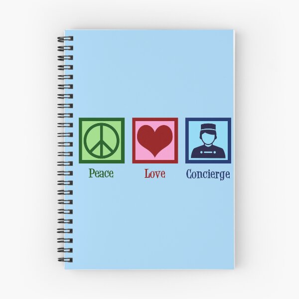 Item preview, Peace Love Concierge designed and sold by Epic Love Designs.