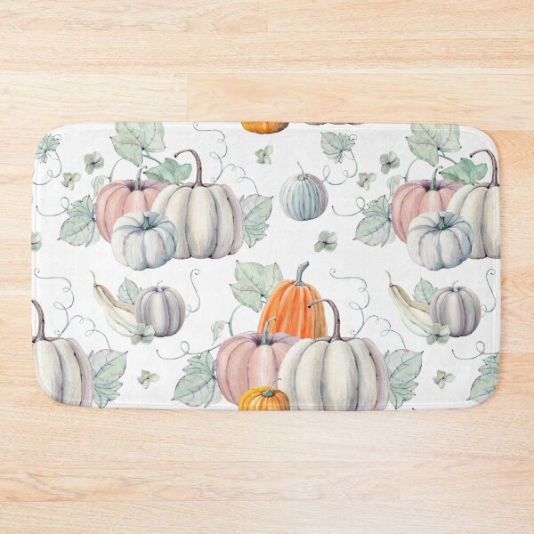 Item preview, Autumn Fall Watercolor Pumpkins designed and sold by madtoyman.