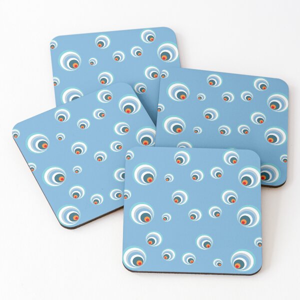 Item preview, Pop Art Bubbles - bleu designed and sold by Aurealis.
