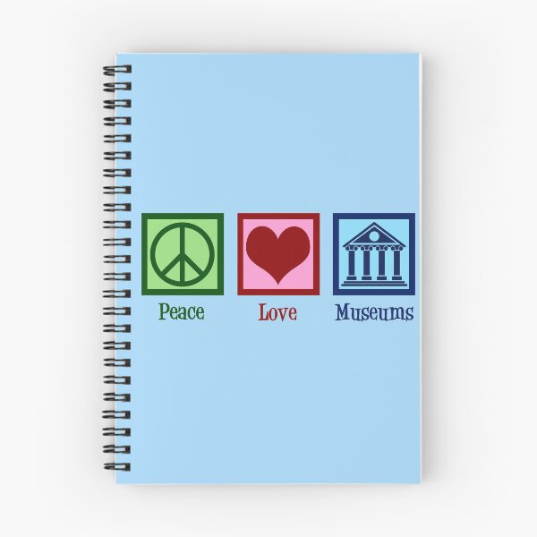 Item preview, Peace Love Museums designed and sold by Epic Love Designs.