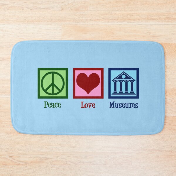 Item preview, Peace Love Museums designed and sold by Epic Love Designs.