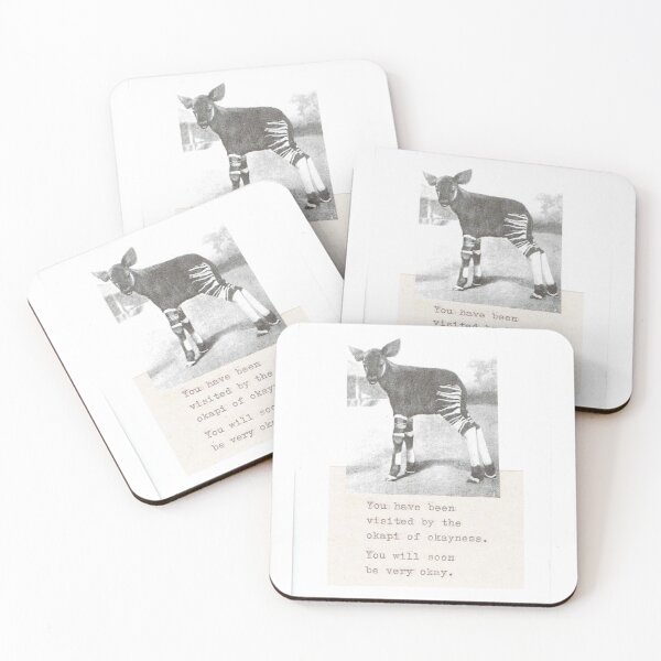 Item preview, Okapi Of Okayness designed and sold by BlueSpecsStudio.