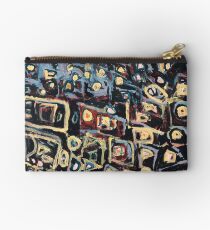 Abstract Shapes by Linda M. Zipper Pouch