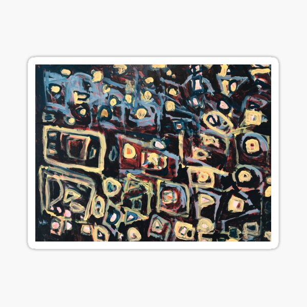 Abstract Shapes by Linda M. Sticker