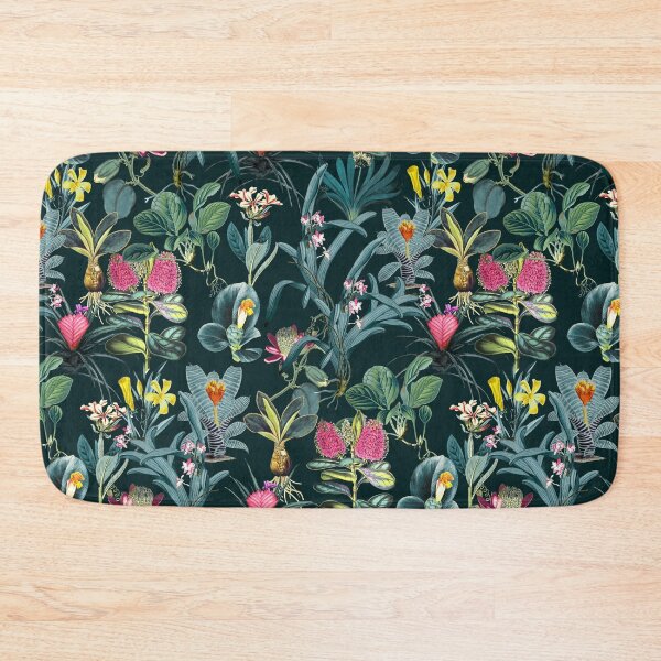 Item preview, Dark Tropical Exotic Flowers designed and sold by madtoyman.
