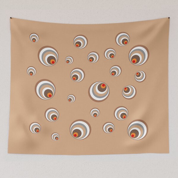 Item preview, Pop Art Bubbles - brown designed and sold by Aurealis Creatief.