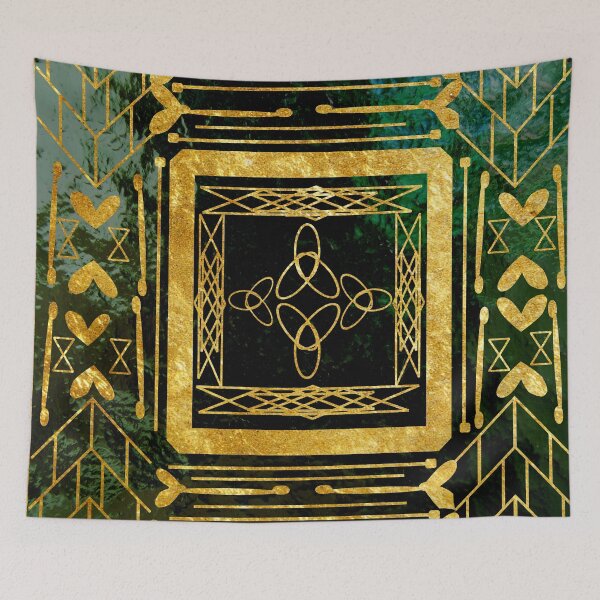 Item preview, Folk Art Deco designed and sold by RoxanneG.