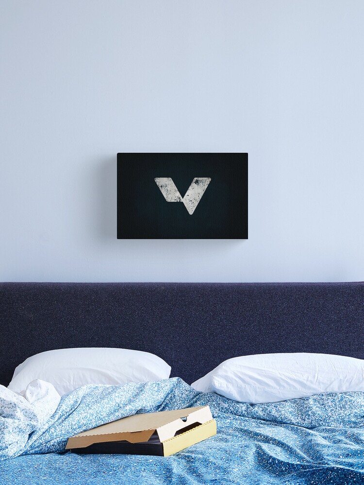Thumbnail 2 of 3, Canvas Print, Men Against Fire Logo · Distressed designed and sold by Logogami.