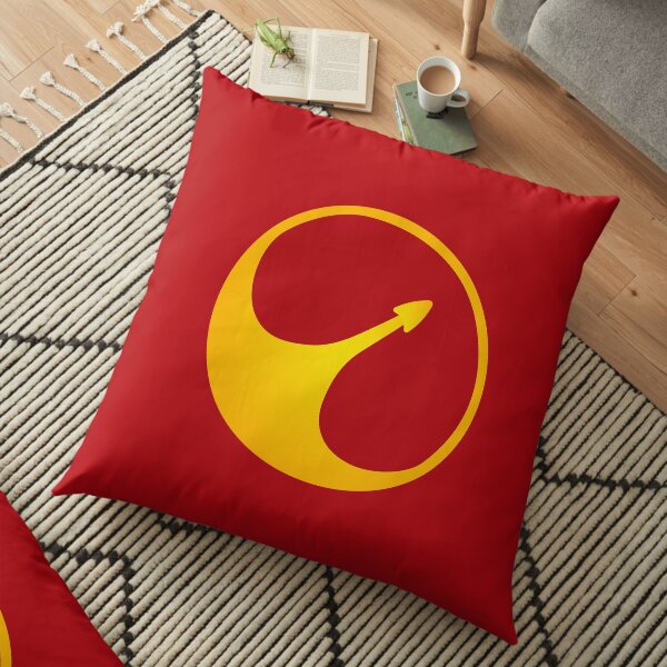 USS Callister Logo Floor Pillow