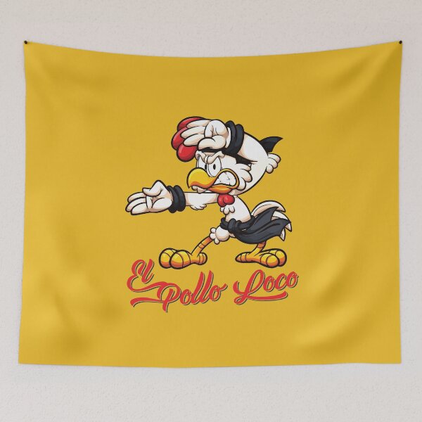Item preview, El Pollo Loco or Crazy Chicken designed and sold by karatepanda.