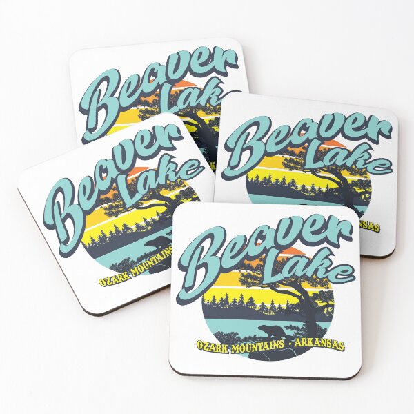 Item preview, Beaver Lake Ozark Mountains Arkansas Retro Vintage Style designed and sold by ErikaKatht.