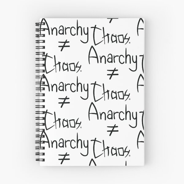 Item preview, anarchy ≠ chaos.(hw) designed and sold by agnumasalis.