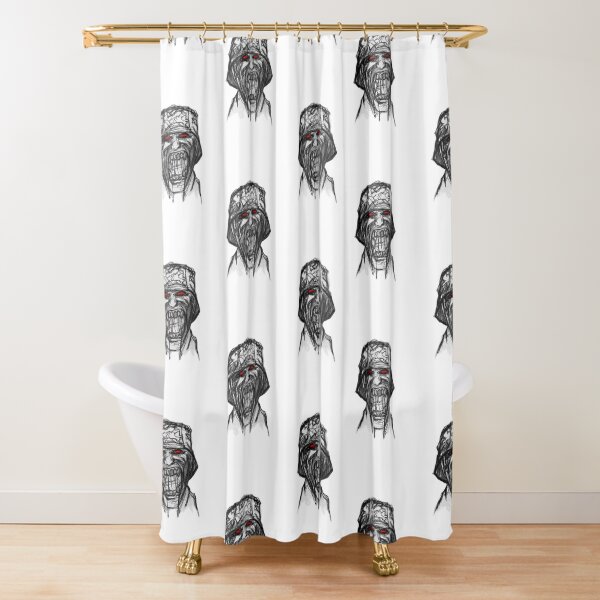 "Nachtjager Vampire" Shower Curtain by heinavaara Redbubble