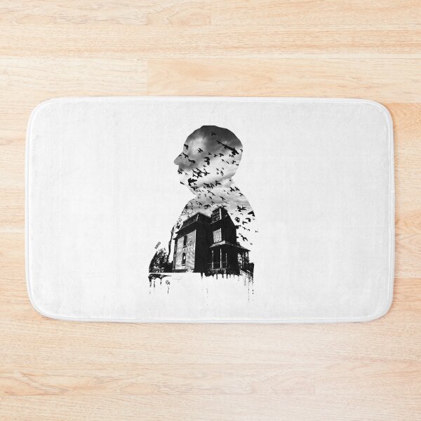 Item preview, Alfred Hitchcock Collage - White designed and sold by burrotees.